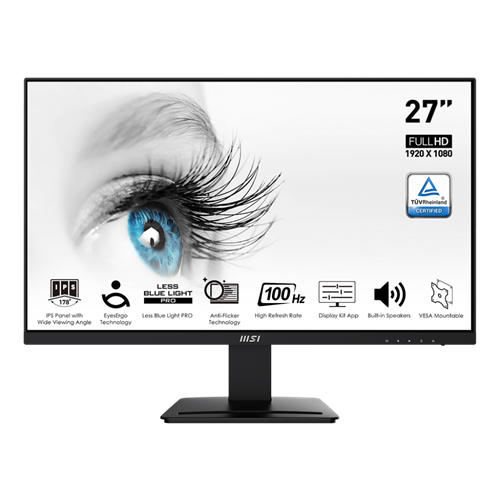 MSI PRO MP273A 27'' ( FHD 100Hz IPS )