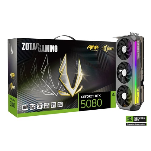 ZOTAC GAMING GeForce RTX 5080 AMP Extreme INFINITY