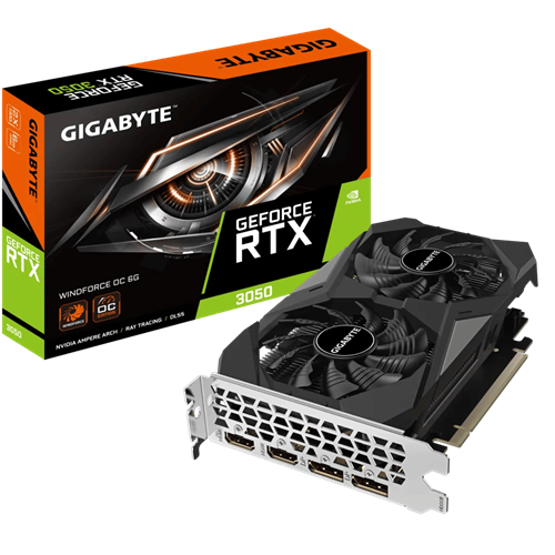 GIGABYTE  RTX 3050 WINDFORCEOC 6G