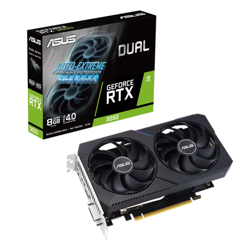 ASUS Dual GeForce RTX™ 3050 V2 8GB GDDR6