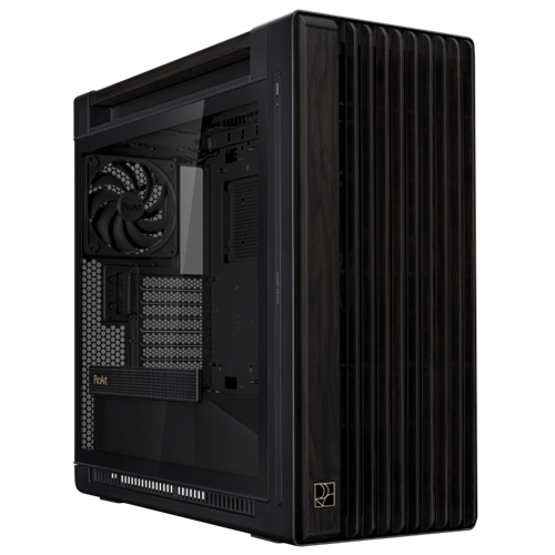 ASUS ProArt PA602 Wood Edition Black Mid Tower PC Case