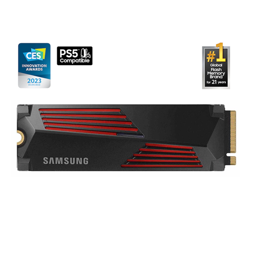 SAMSUNG 990 PRO w/ Heatsink SSD 1TB PCIe 4.0