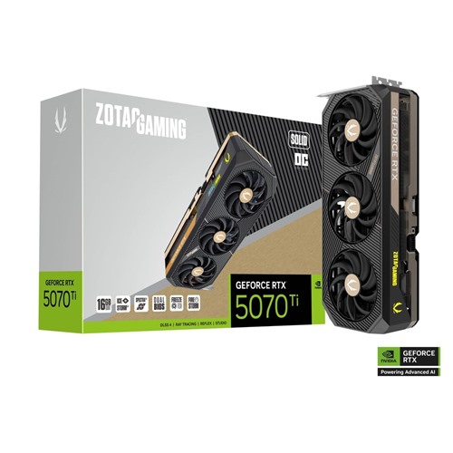 ZOTAC GAMING GeForce RTX 5070 Ti SOLID OC