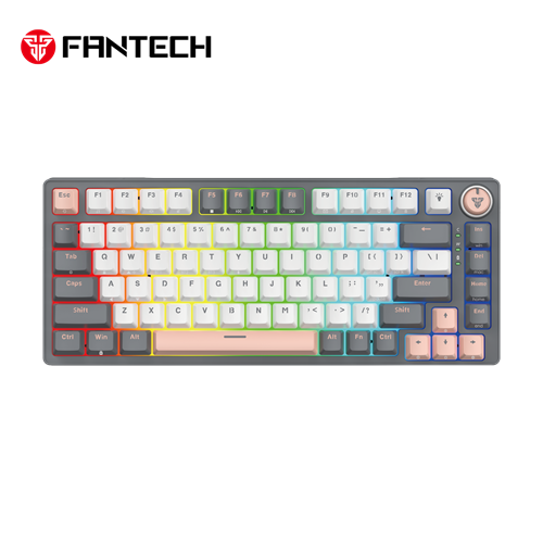 FANTECH ATOM PRO83 MK913 WIRELESS MECHANICAL GAMING KEYBOARD TRI-MODE CONNECTION STELLAR EDITION SATURN