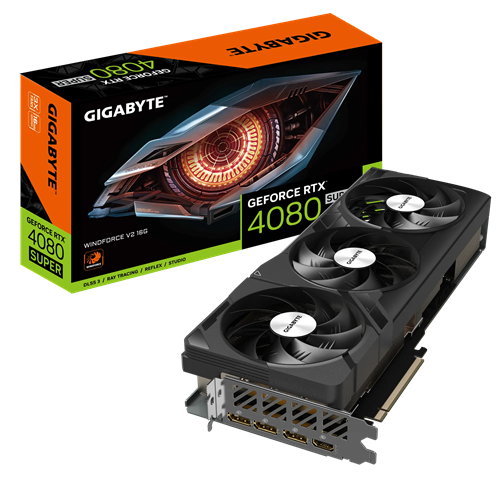 GIGABYTE GeForce RTX 4080 Super WINDFORCE V2 16GD Graphics Card 3X 