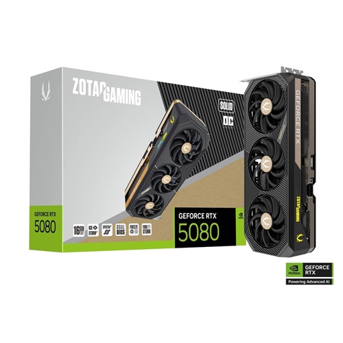  ZOTAC GAMING GeForce RTX 5080 SOLID OC