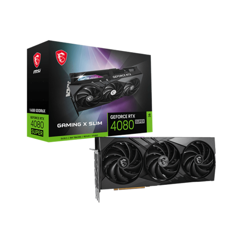 MSI GeForce RTX 4080 SUPER 16G GAMING X SLIM