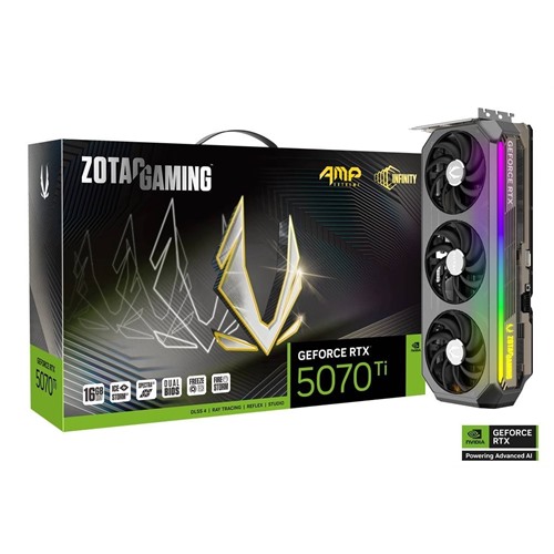 ZOTAC GAMING GeForce RTX 5070 Ti AMP Extreme INFINITY