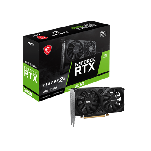 MSI GeForce RTX™ 3050 VENTUS 2X 6G OC