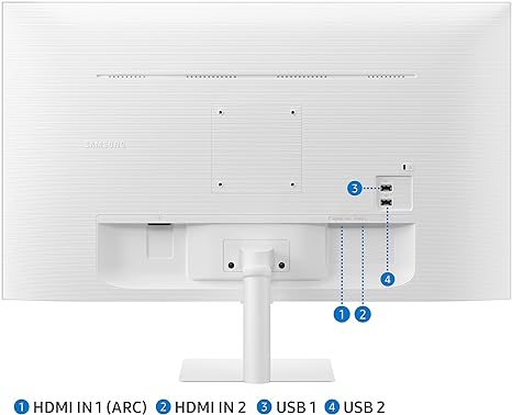 SAMSUNG Smart M5 Monitor (White) 27'' ( FHD 60Hz VA )