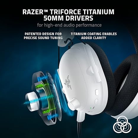 Razer BlackShark V2 Pro - Wireless Gaming Headset - White Edition 