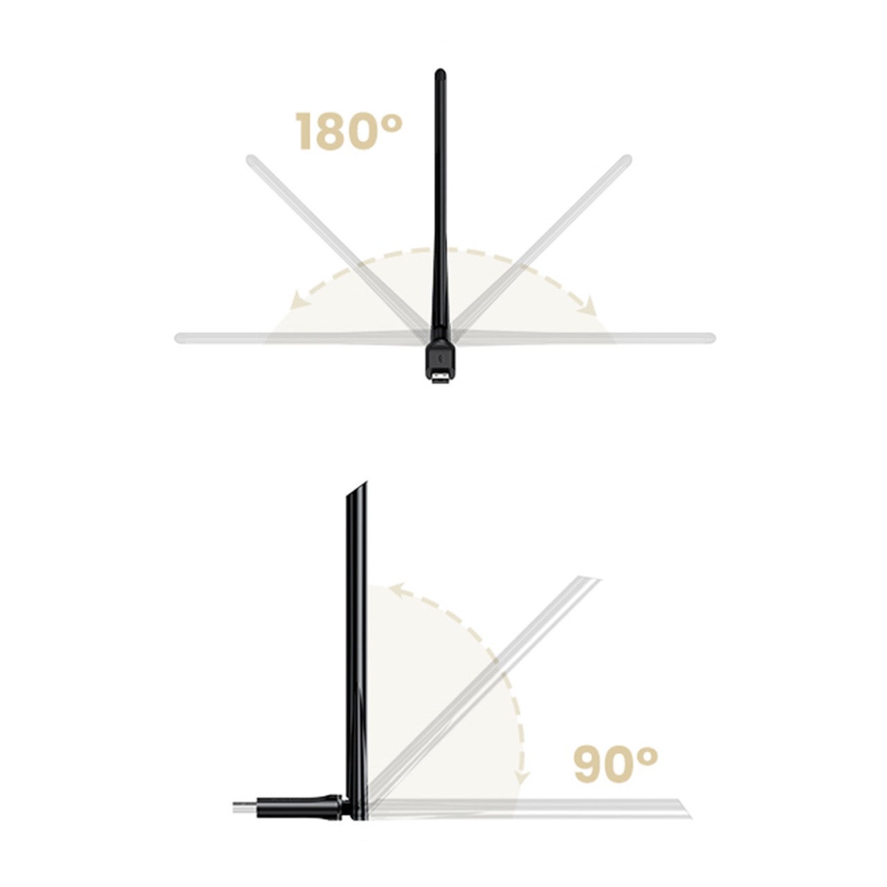 UGREEN AC650 High-Gain Dual Band Wifi Adapter