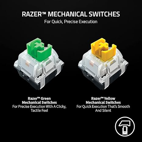 Razer™ BlackWidow V3 Mini HyperSpeed Phantom Pudding Edition Yellow Switches