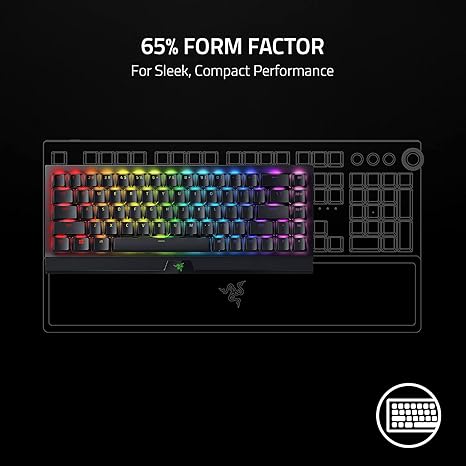 Razer™ BlackWidow V3 Mini HyperSpeed Phantom Pudding Edition Yellow Switches