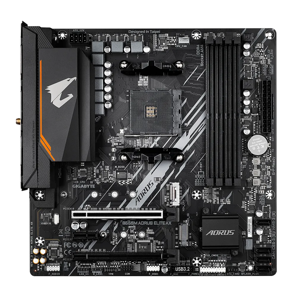 Gigabyte B550M AORUS ELITE AX WIFI 