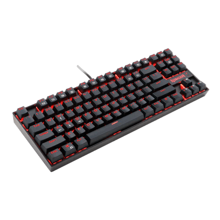 Redragon K552-KR Kumara Mechanical Keyboard Red Switches - Black