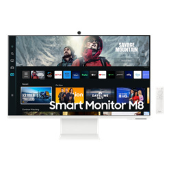 Smart M8 Monitor (White) Pivot 32'' ( 4K UHD 60Hz Flat )